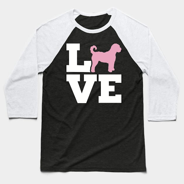 Goldendoodle love Baseball T-Shirt by Designzz